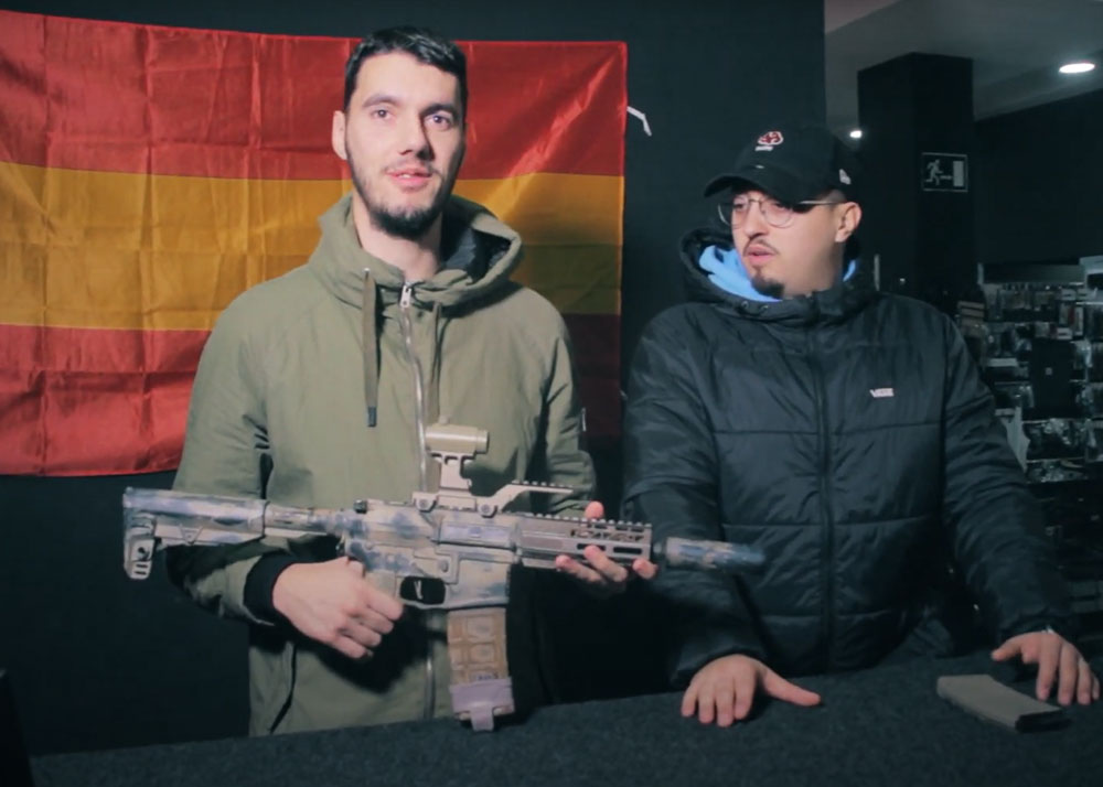 Klan Shinigami Airsoft Rossi M4 Sentinel Omega Tan After Many Games