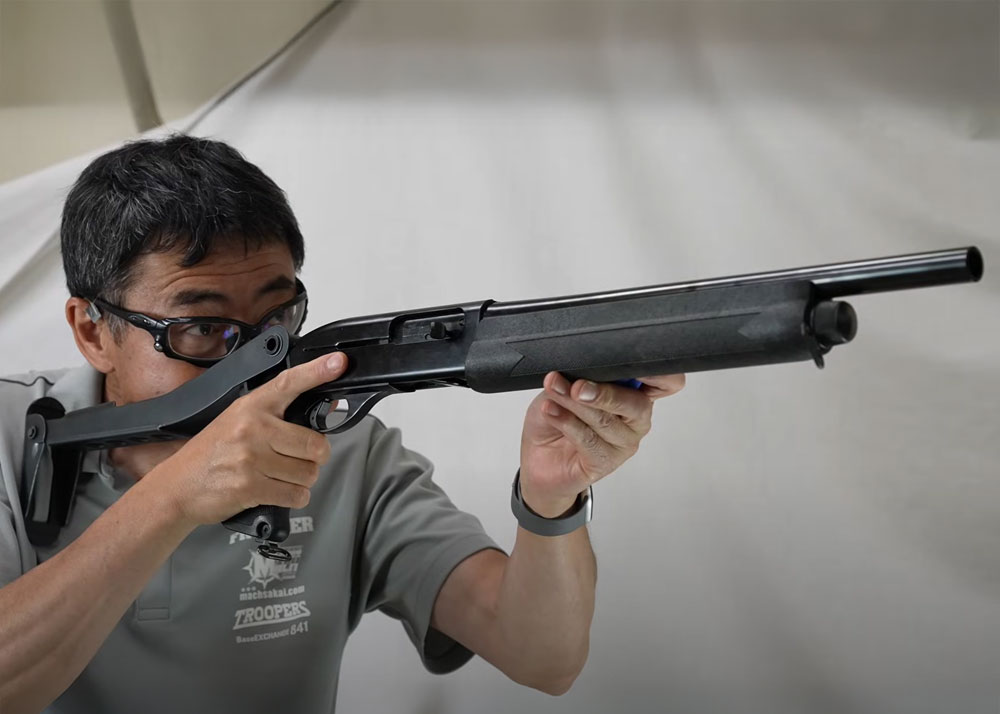 Rare Maruzen Shell Ejecting M1100 Black With Metal Finish