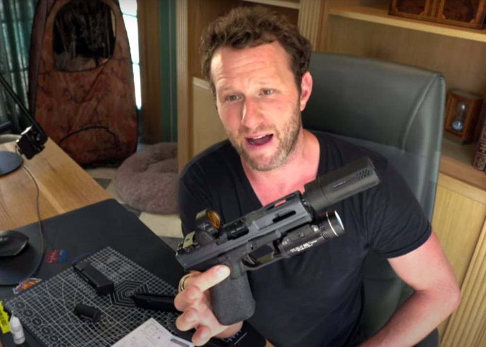 6mm Badger With The Smokey Wolf Mini Suppressor