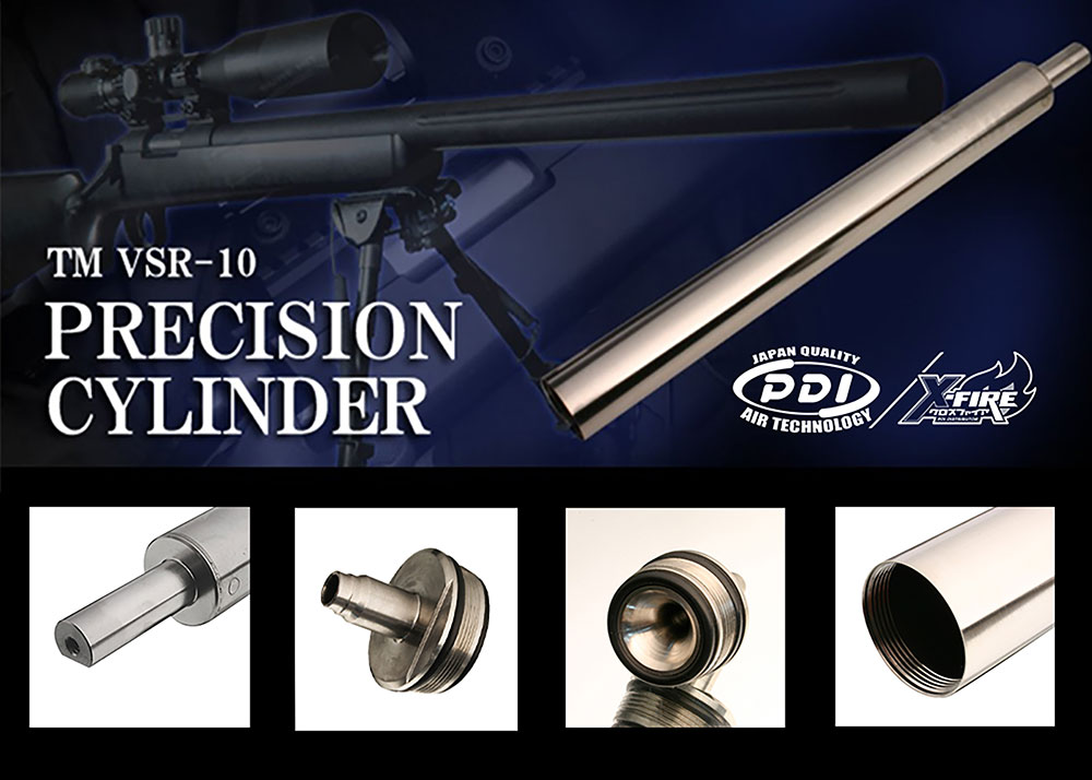 PDI Precision Cylinder Head Set For Tokyo Marui VSR-10