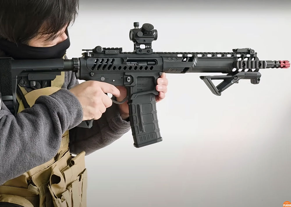 PlaSSo F1 Firearms BDR-15 Gel Blaster