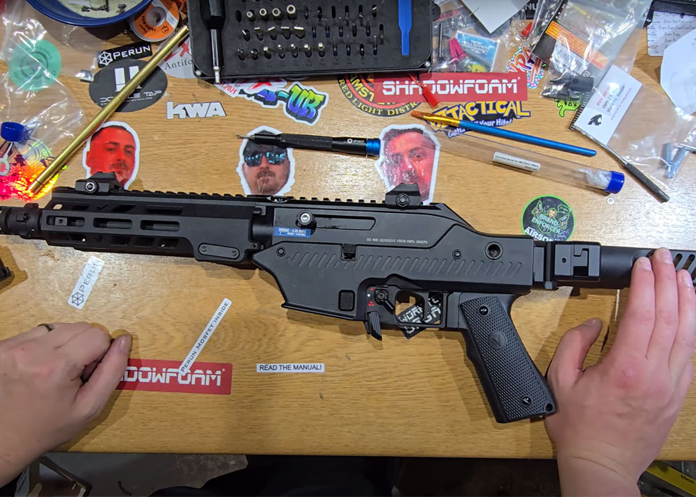 Sabre Airsoft Vorsk VMP-2S Initial Test & Upgrade