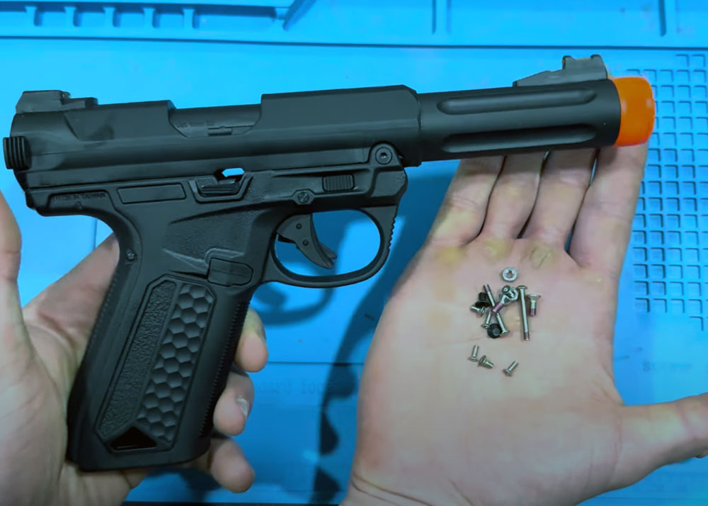 Why Stupid Airsoft Upgraded Every Screw On His My AAP-01