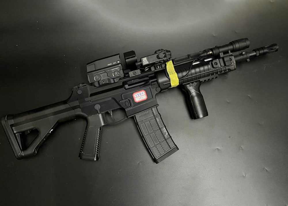 Vietnam Airsoft 3D Printed CR42 Gas Blowback Rifle