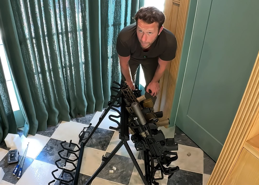6mm Badger's Savior 9-Gun Rack Build