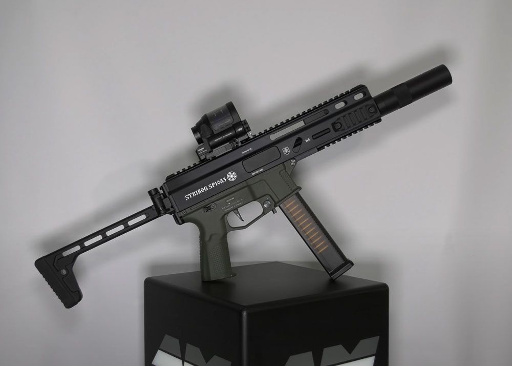 Airsoft Mike Delta Armory Grand Power Stribog SP10A3 Alpha Upgraded Version