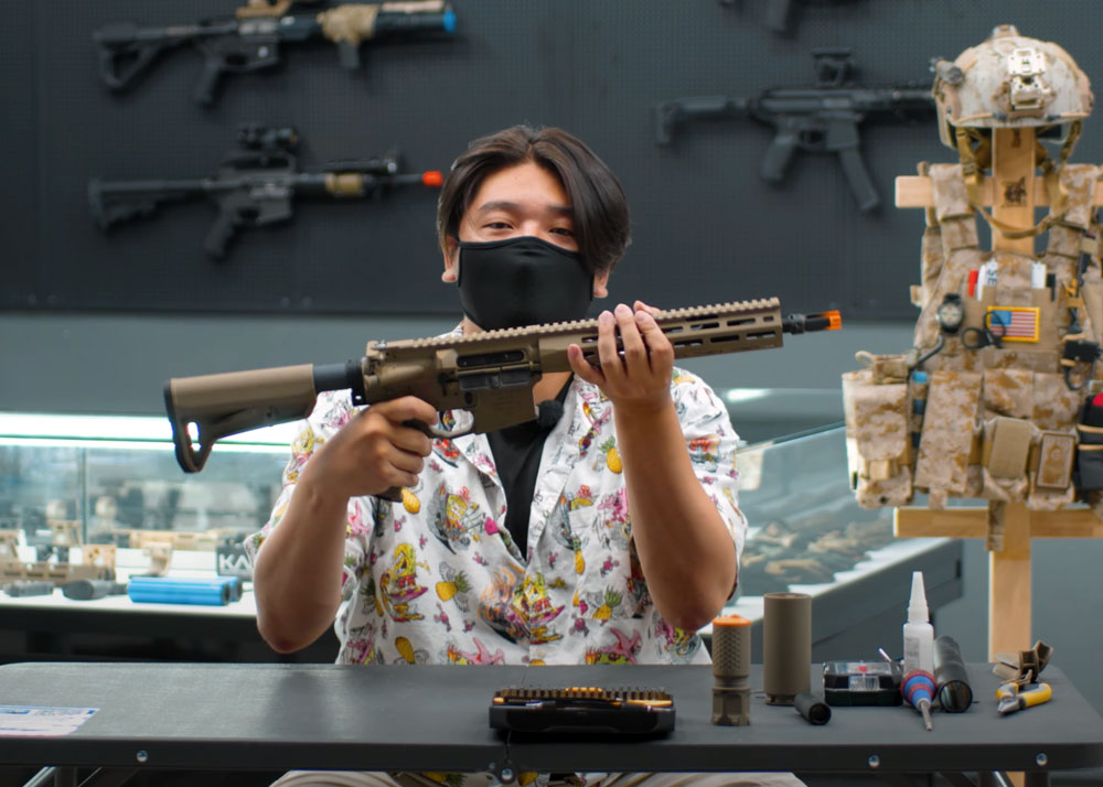 BB Range 02 Assembling the Angry Gun KAC KS-3