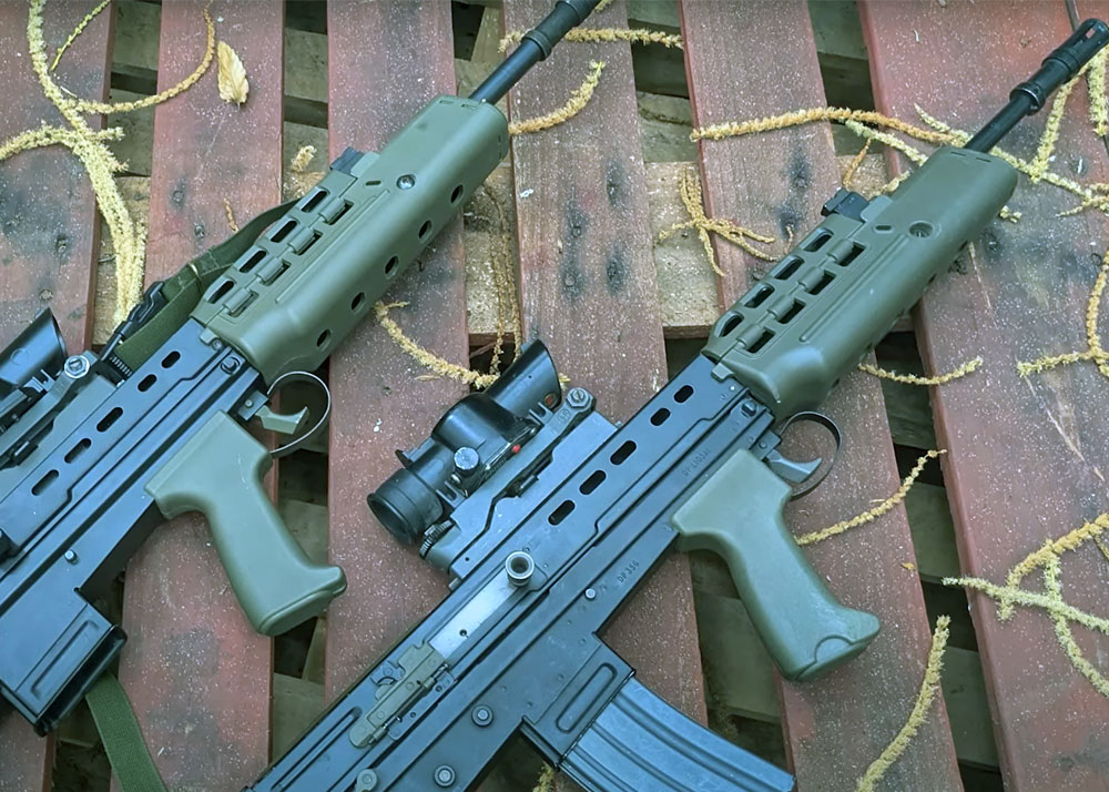 Hobnob Real L85 vs WE L85 GBBR