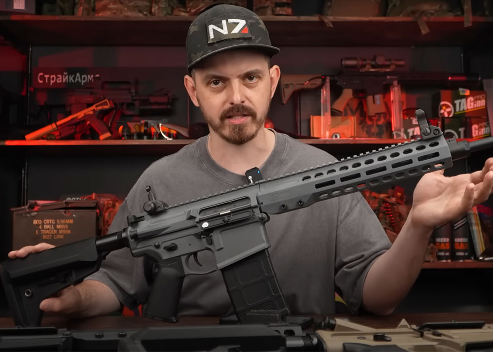 Red Army Airsoft CYMA Barrett REC10 AEG Review