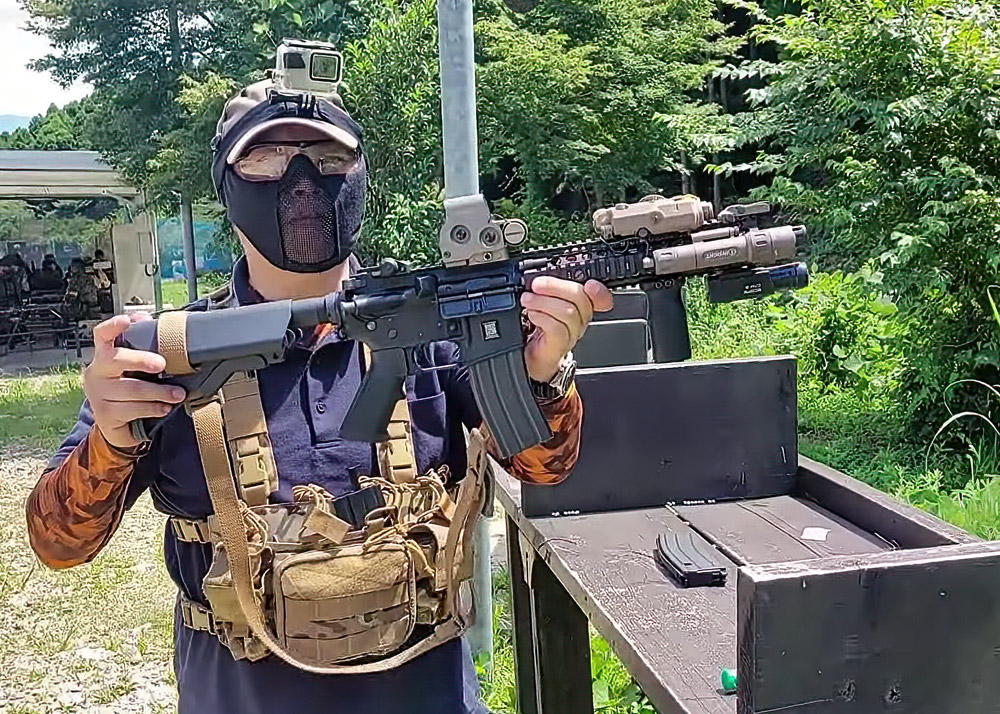 Simo GBB: Tokyo Marui MK18 MOD.1 GBB Quick Shoot Test