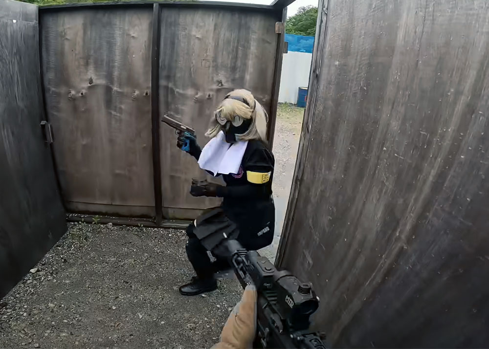 Zombie Exposed Man Women-only Airsoft Game At Glasswell Field