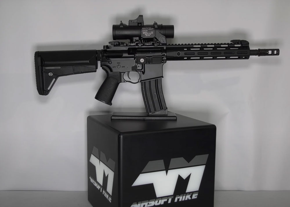 Airsoft Mike CYMA M4 10.5 M-LOK AEG With Tracer Unit & MOSFET Unboxing
