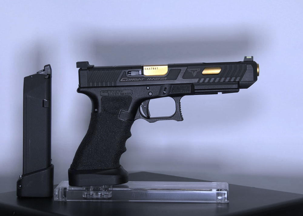 Airsoft Mike GHK Glock JW2 TTI G34 MOS Combat Master Steel Version Unboxing