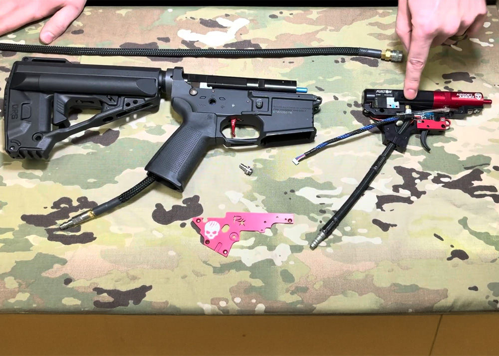 Airsoftjunkiez PolarStar Fusion Engine Grip Lines
