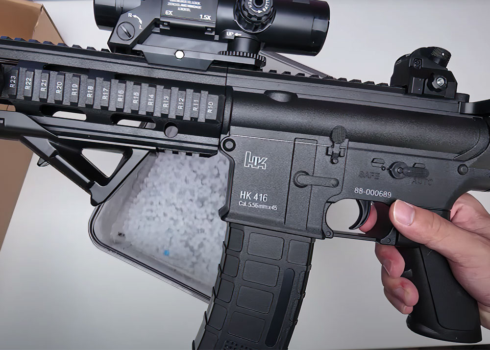 Click Crack Unboxing The Cheapest HK416 Gel Blaster (For Now)