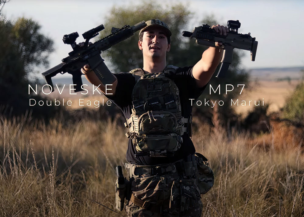 Esparca 987 Tokyo Marui MP7 vs Double Eagle Ghetto Blaster