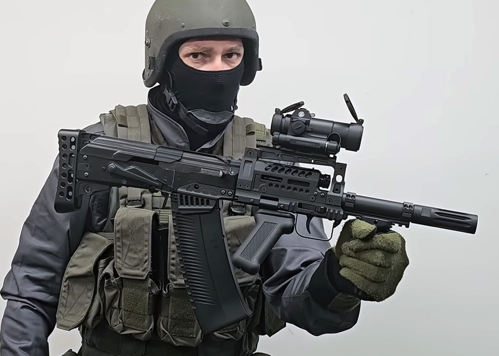 Explosive Enterprises Examine ITP's Airsoft Saiga-12 Bullpup