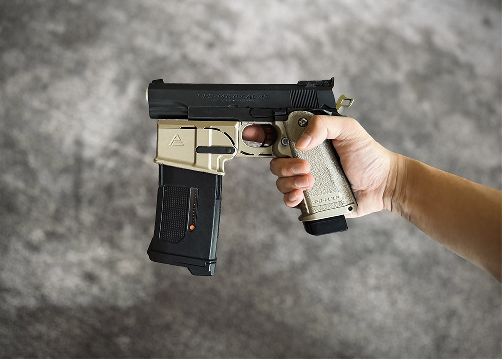 Firewad Turning A Hi-Capa GBB Pistol Into An M4