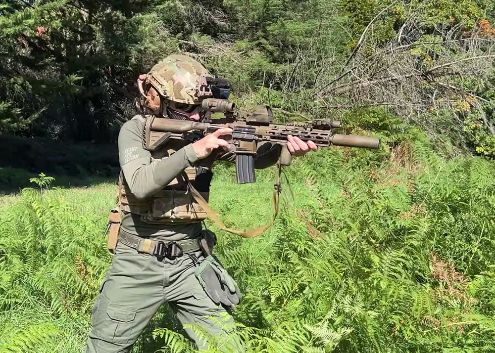 Kouinia Custom Tokyo Marui "Cœurs Noirs" HK416 NGRS Series