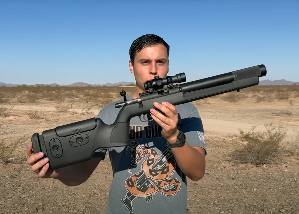 Mud Gunner: Ronin Arms Integrally Suppressed 9mm Bolt Action
