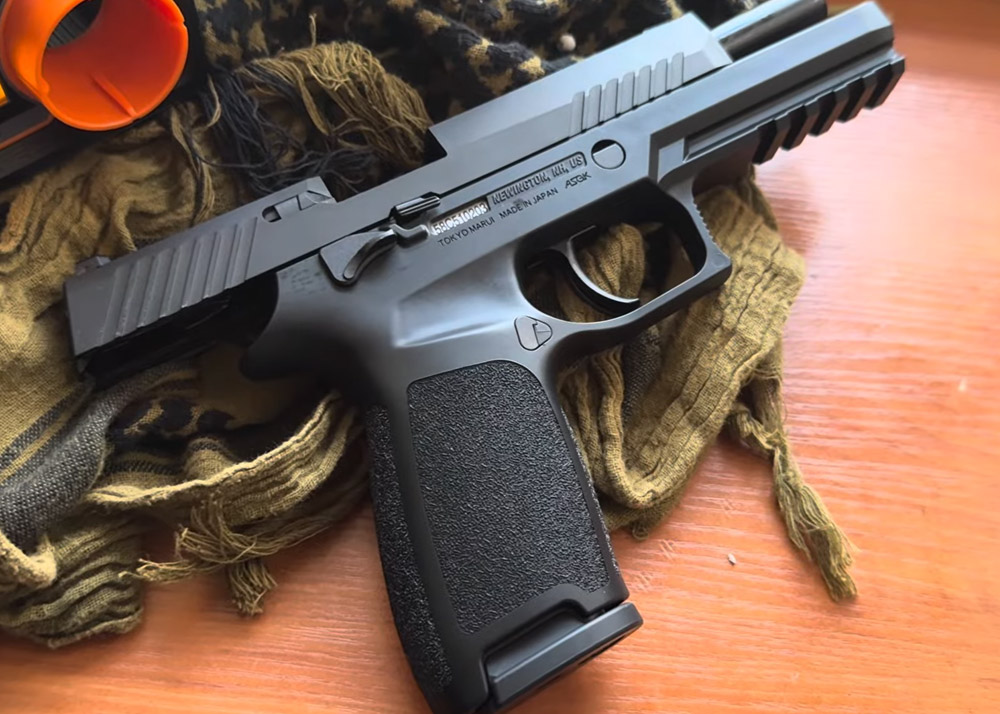 R3D Airsoft Designs Tokyo Marui P320 Full Size GBB Unboxing