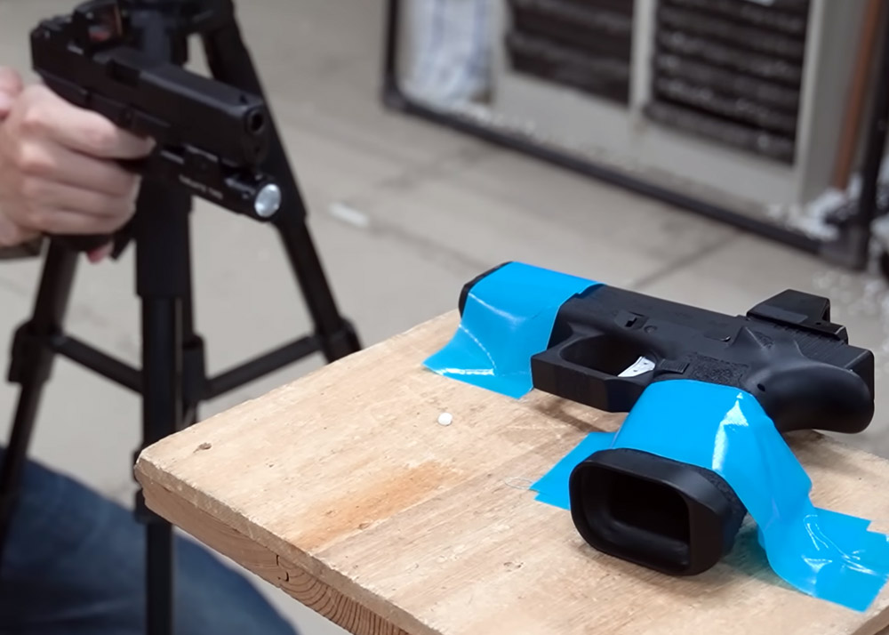 TK Hero Olight OSight-C BB Impact Test
