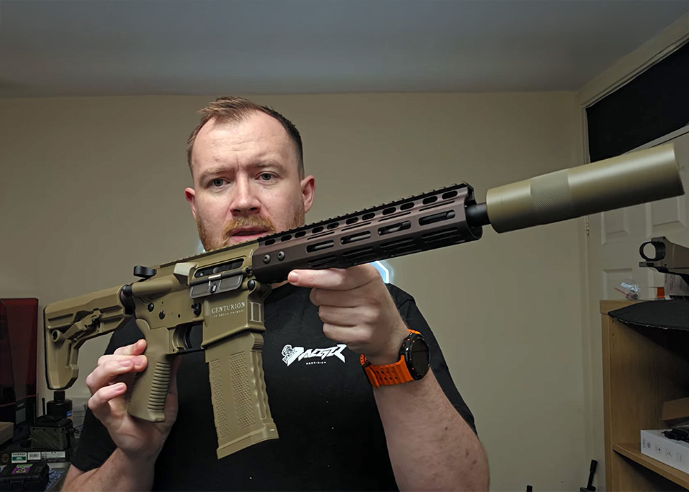 Jaeger Precision With The Secutor Centurion II MWS GBBR