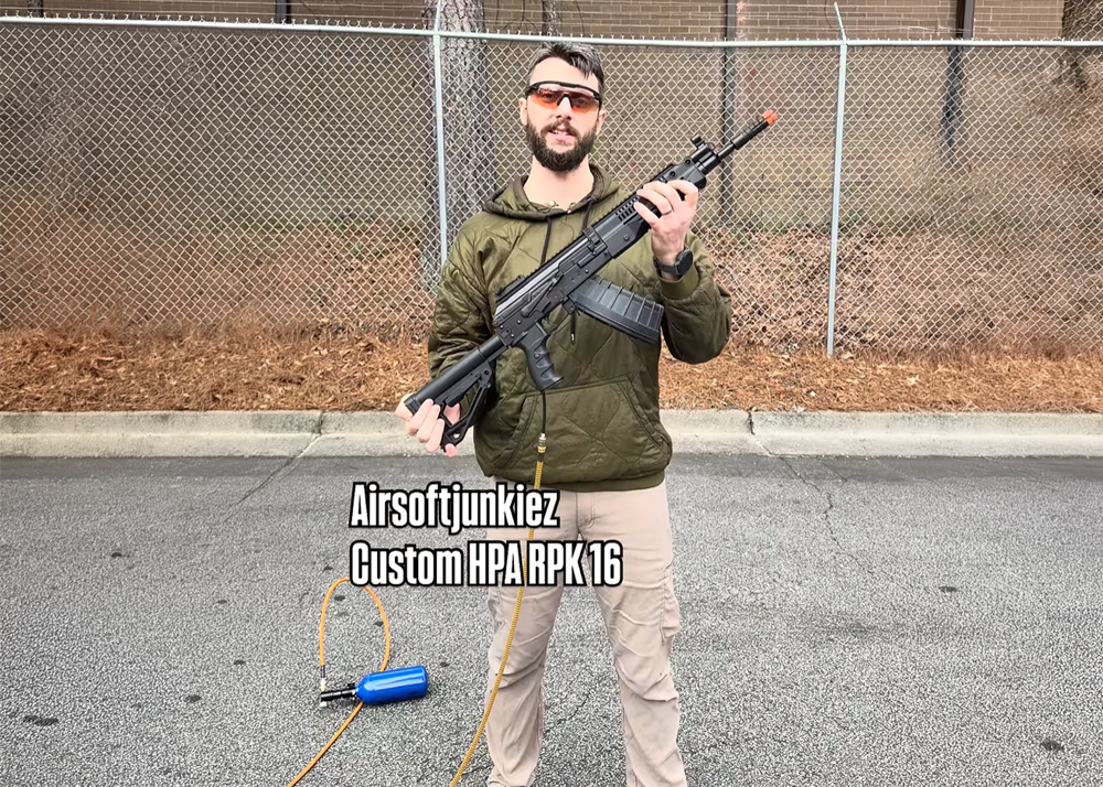 Airsoftjunkiez Custom HPA LCT RPK LCK-16