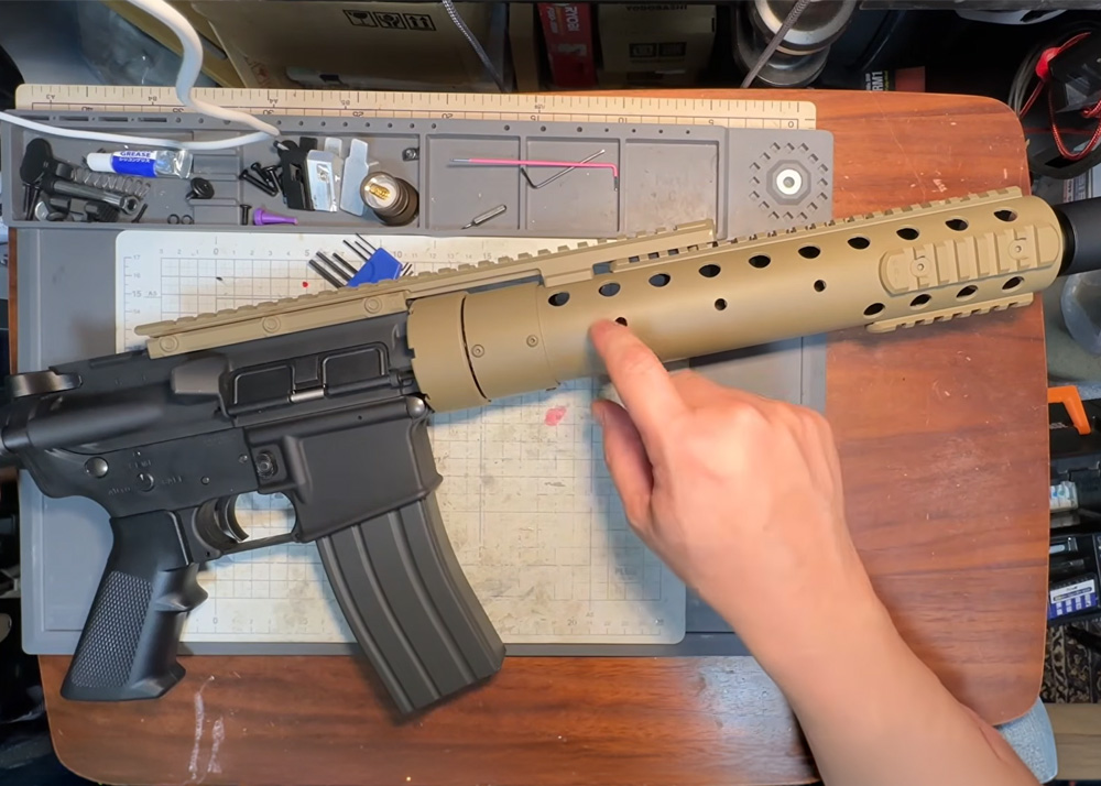 Tokyo Marui M4A1 MWS Conversion to MK12 Mod H | Popular Airsoft