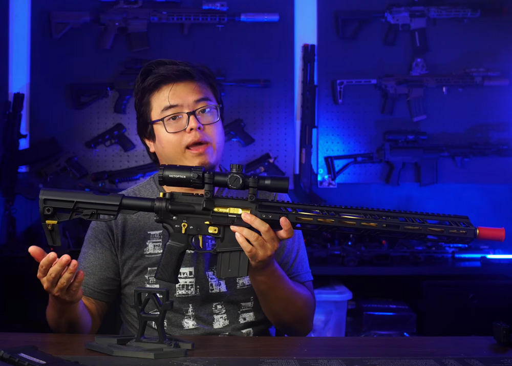 SK Airsoft's Tokyo Marui MTR-16 Gold Edition Review | Popular