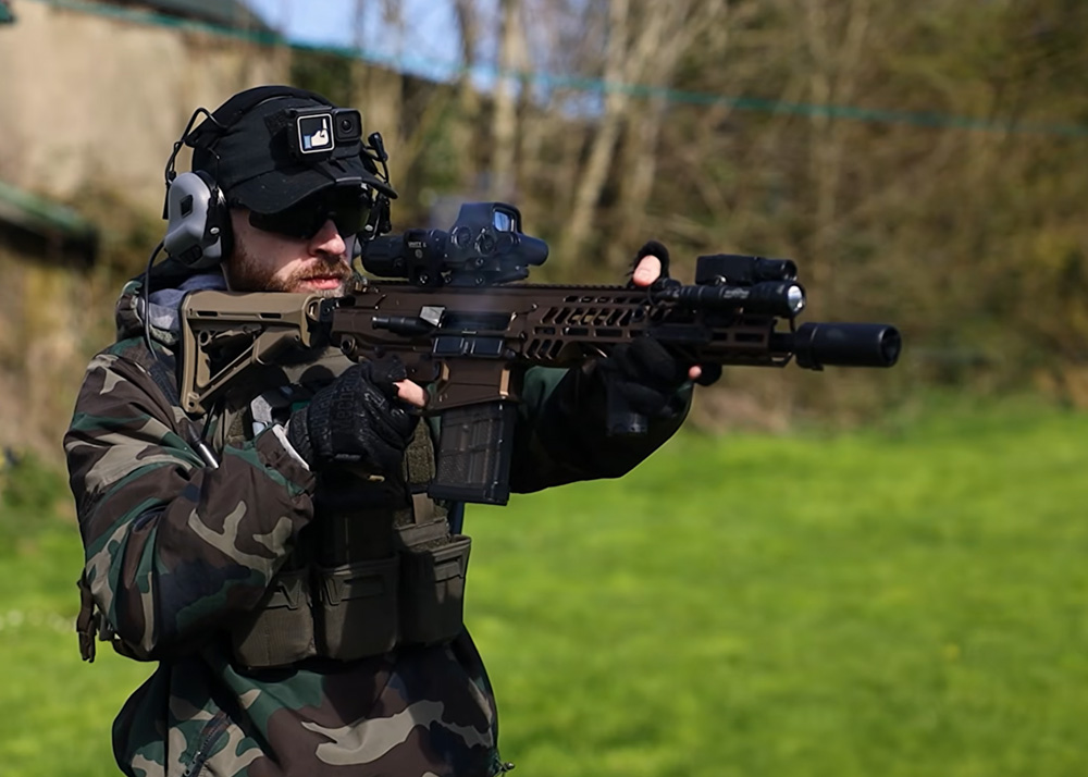 Airsoft Lefty With The PROW XM5 13" GBBR
