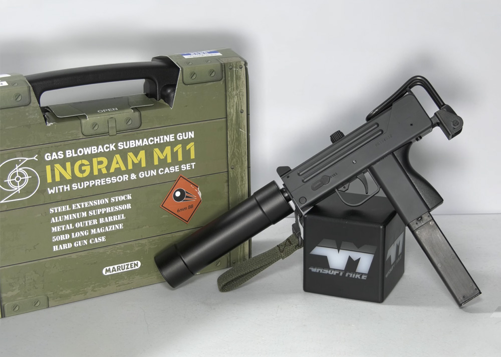 Airsoft Mike's Maruzen Ingram M11 Unboxing | Popular Airsoft