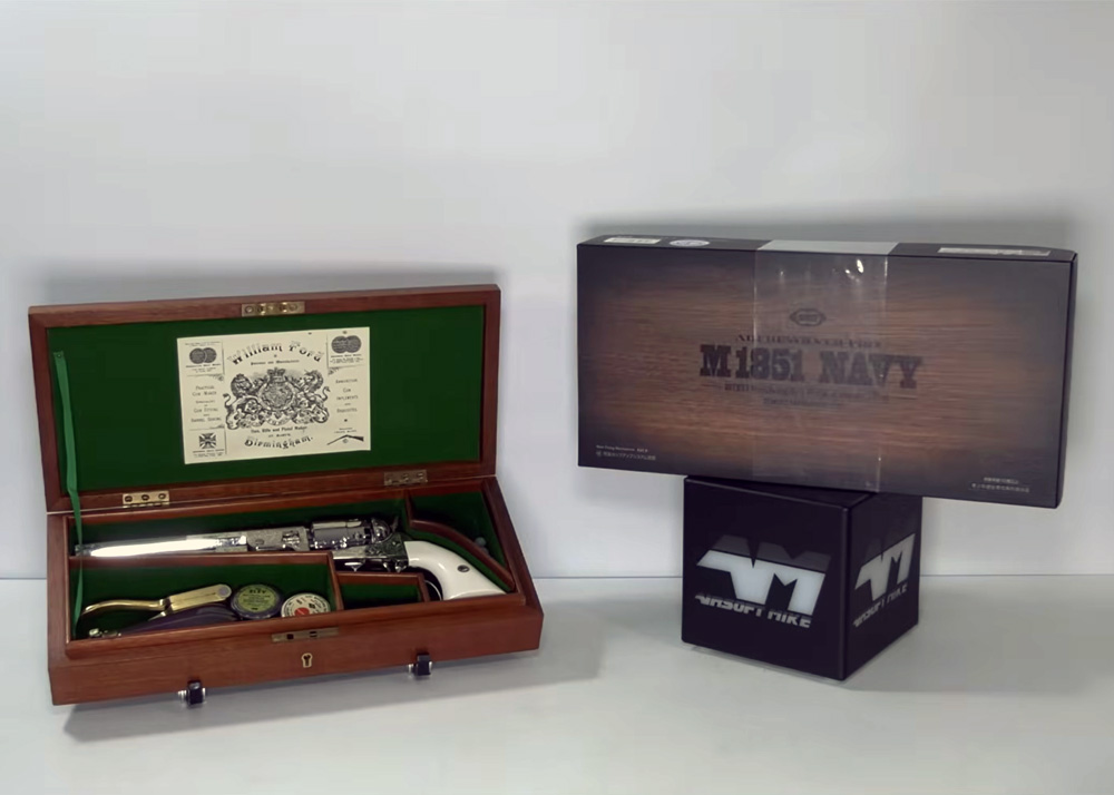 Airsoft Mike Unboxing The Tokyo Marui M1851 Navy Revolver