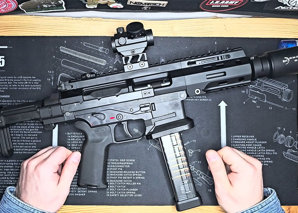 Blowback Maniac Airsoft: Maruyama SPC-9 GBB SMG