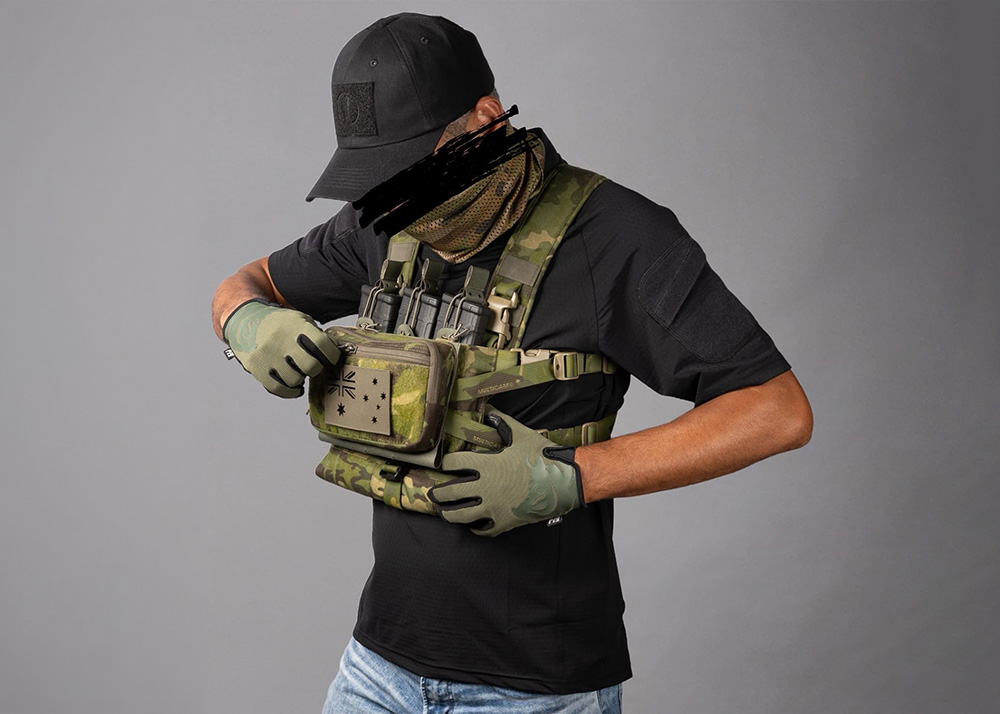 個人装備 EAGLE CHEST RIG UNIVERSAL BK Eagle Industries Multi-Mission Chest Rig