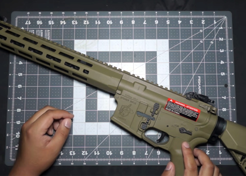 Airsoft Parts Bin Well Pro Knights Armament KS1 Review/Disassembly