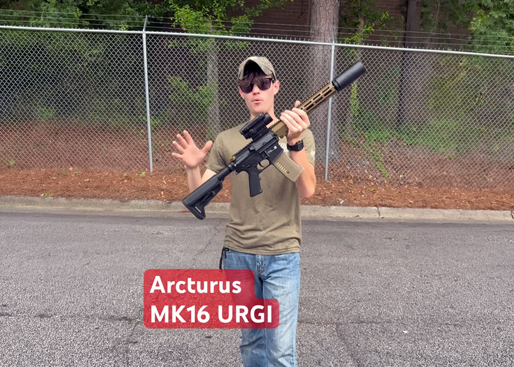 Airsoftjunkiez: Arcturus MK16 URGI Carbine 14.5" AEG FE