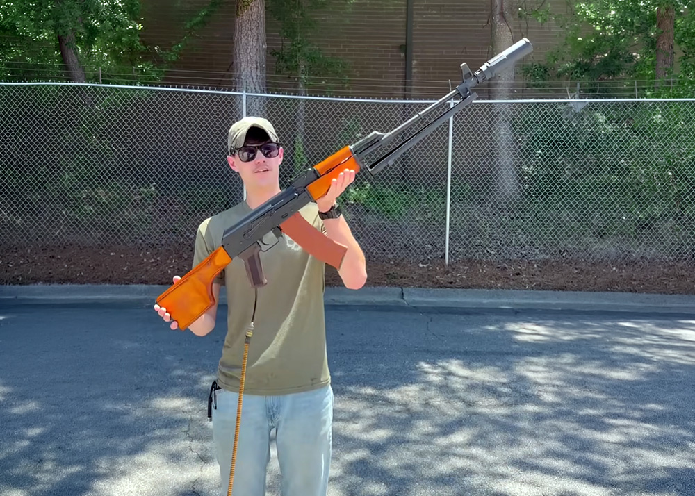 Airsoftjunkiez Custom HPA LCT Airsoft RPK Quick Demo