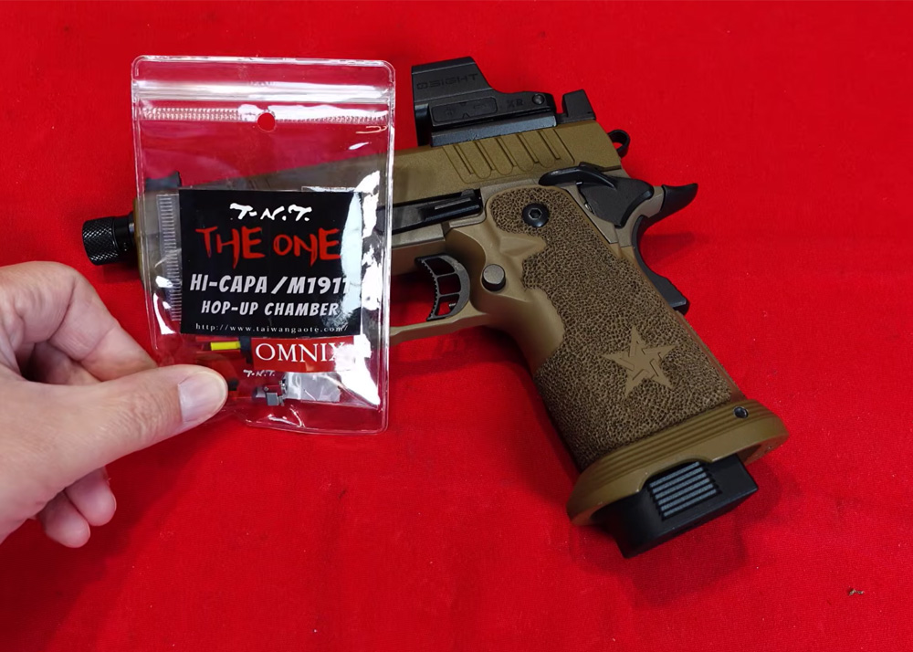 L'Antre Du Dingo: T-N.T. Hi-Capa/1911 OMNIX Hop-Up Chamber