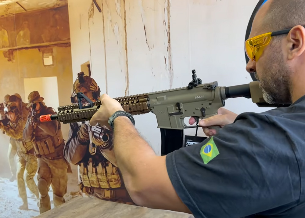 GM Tatico Daniel Defense M4A1 SOPMOD Block II Tan GBBR