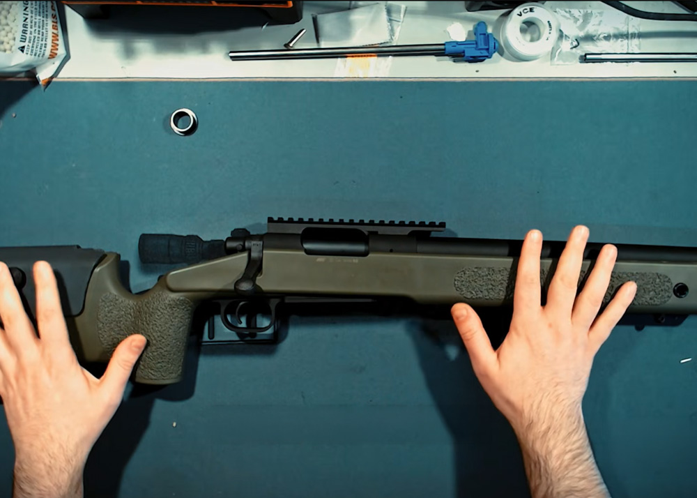 Sniper Mechanic ASG M40A3 McMillan Proline Disassembly & Review
