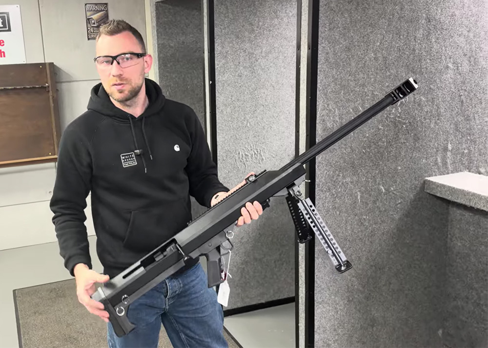 White Sphere Tactical Testing The Snow Wolf Barrett M99 Airsoft Sniper Rifle