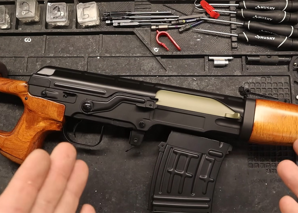 WYSHTECH Airsoft Putting A Bluetooth In CYMA SVD AEG