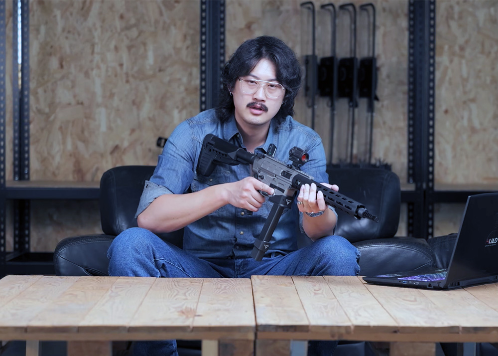 4UAD Smart Airsoft Reviews The EMG TTI TR9 Made By ICS