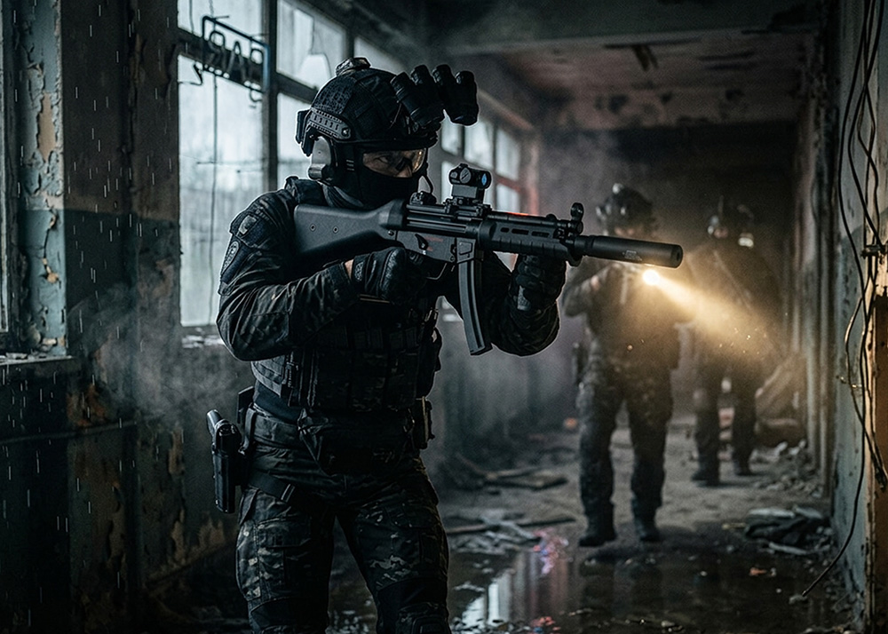 Airsoftjunkiez HK MP5A4 Elite AEG With Brushless Motor