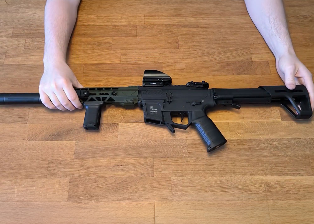 Stiftung Knarrentest Airsoft Workshop: SA-FX 01