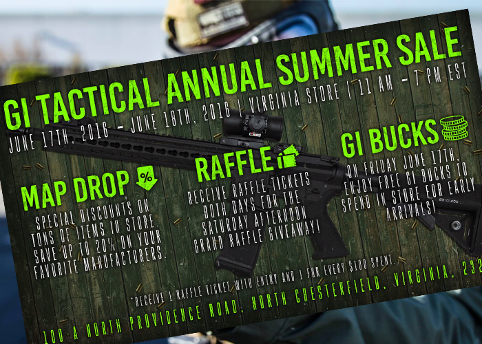 GI Tactical Annual Summer Sale | Popular Airsoft: Welcome To The Airsoft