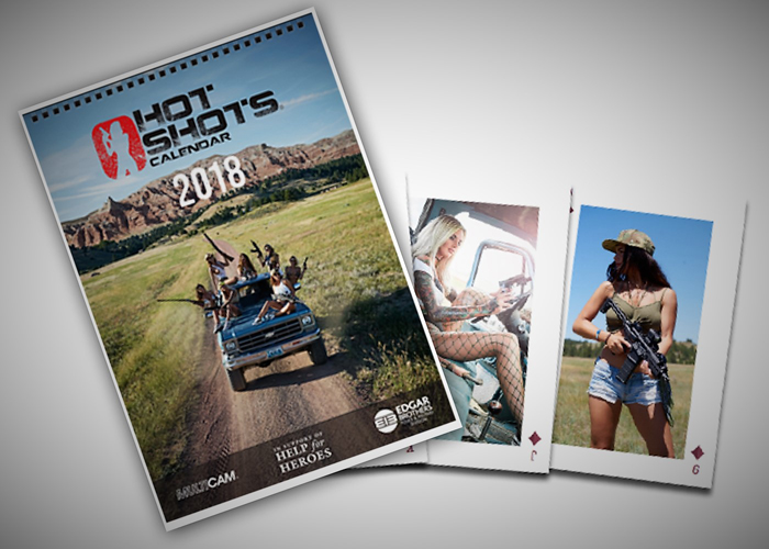 Hot Shots Calendar 2018 Available Popular Airsoft To The