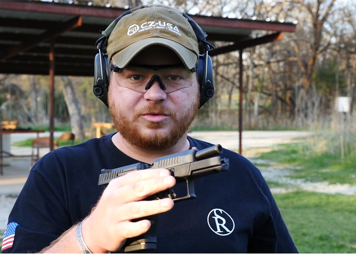 The Firearm Blog: The Cz P10 C Pistol 