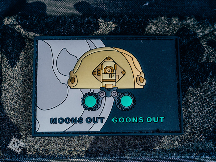 LSG Moons Out Goons Out Patch - V2 GITD